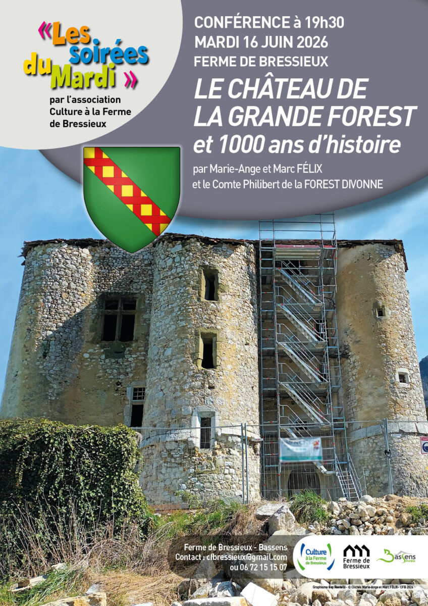 Conférence « Le château de la Grande Forest et 1000 d’histoire »